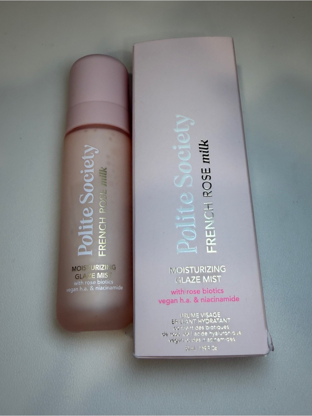 Polite Society French Rose Milk Moisturizing Glaze Mist 50ml